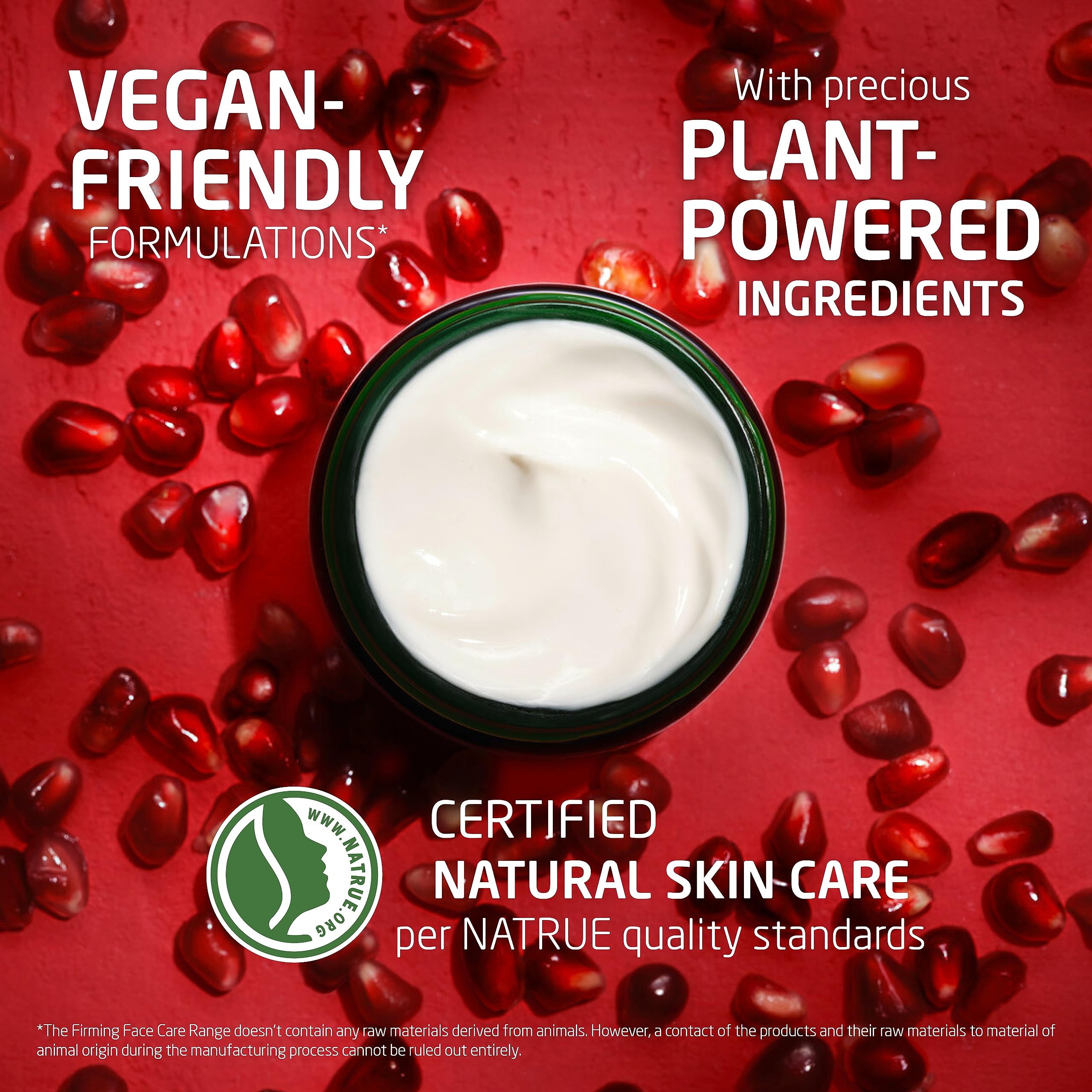 Weleda Face Care Plumping Night Cream application ready in a pea-sized amount.