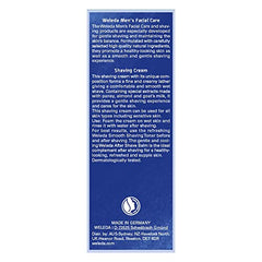 Weleda shaving cream goats' milk infusion nourishes skin.