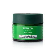 Weleda Skin Food Face Care cream jar provides long-lasting moisture for radiant skin.