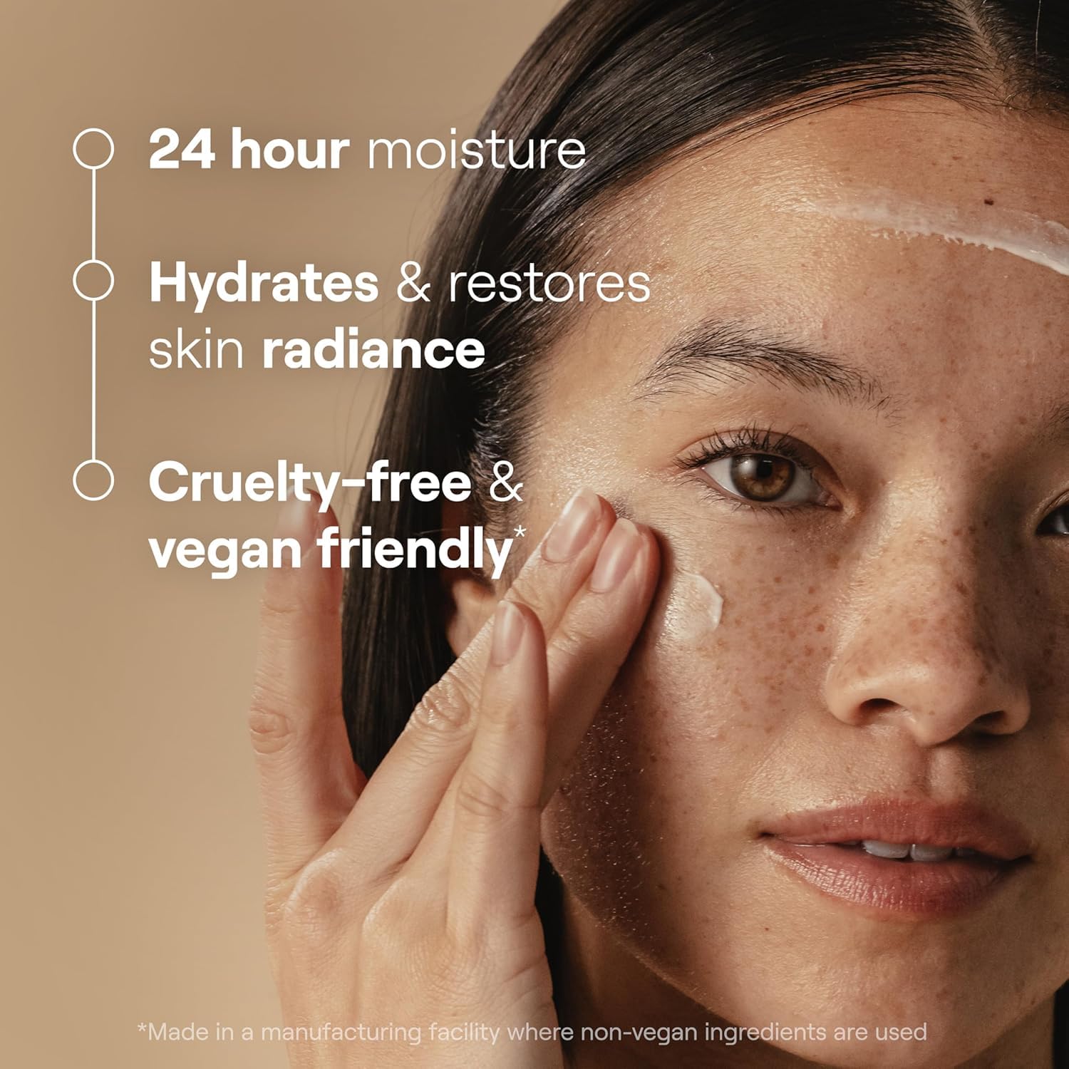 Weleda Skin Food applied under makeup for smoother, even base.