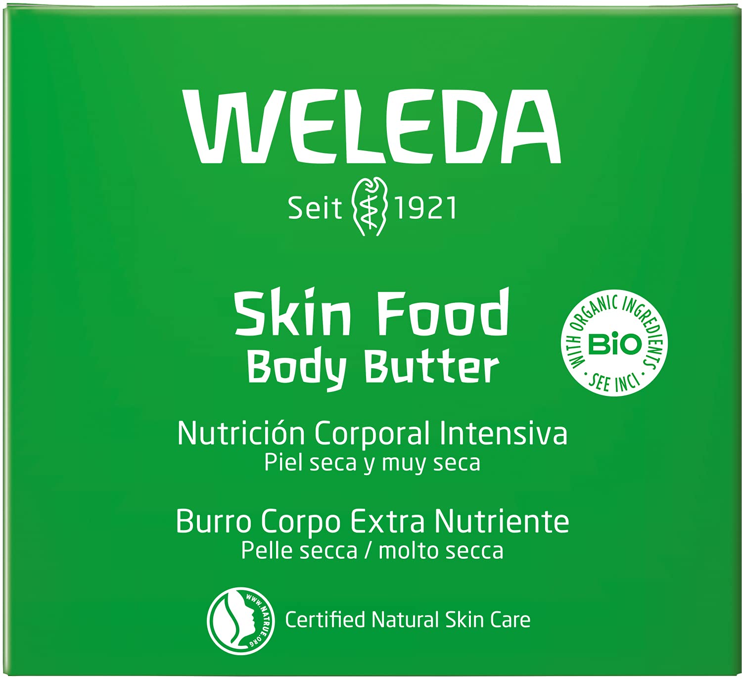 Weleda Skin Food Intensive Butter non-greasy finish after use