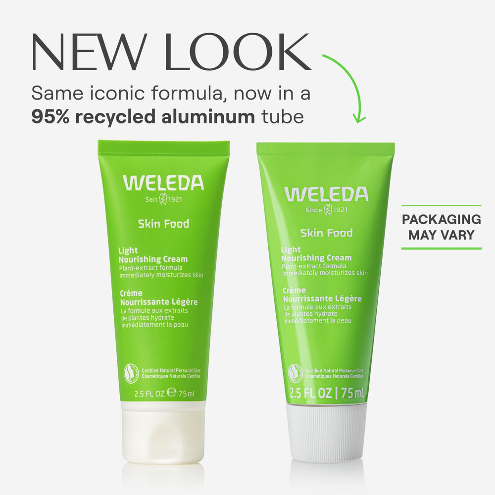 Weleda Skin Food Light ingredients shot highlights chamomile calendula pansy
