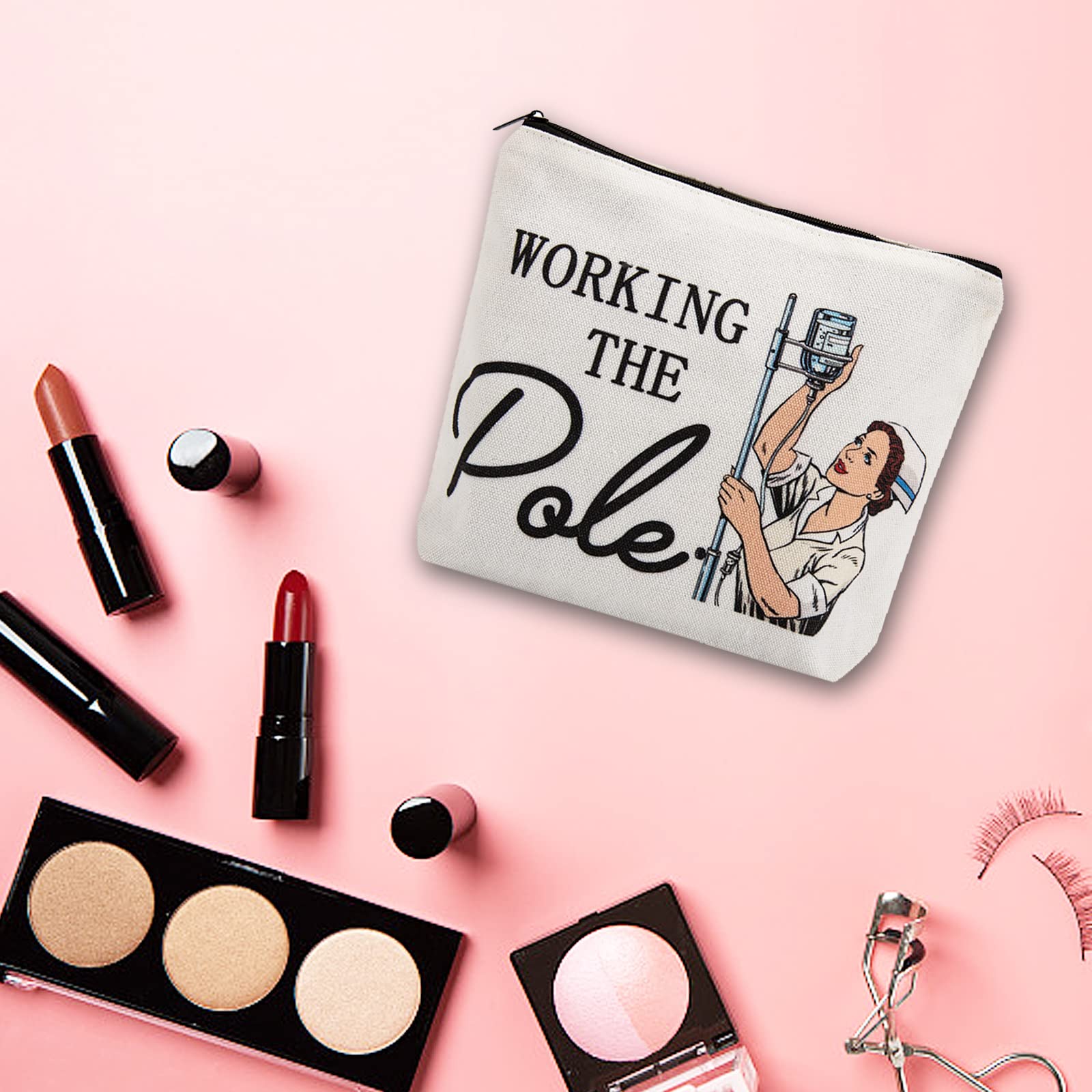 welezhu nurse pouch with marble print showcases double-sided patterns for gift-worthy style