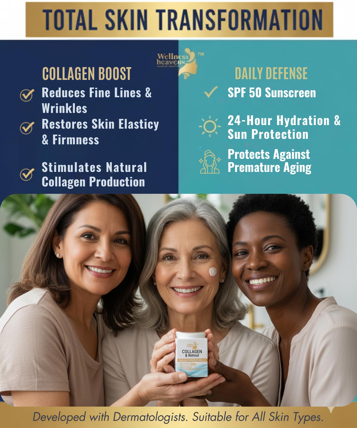 Wellness Heavens application scene demonstrates lightweight daily wear