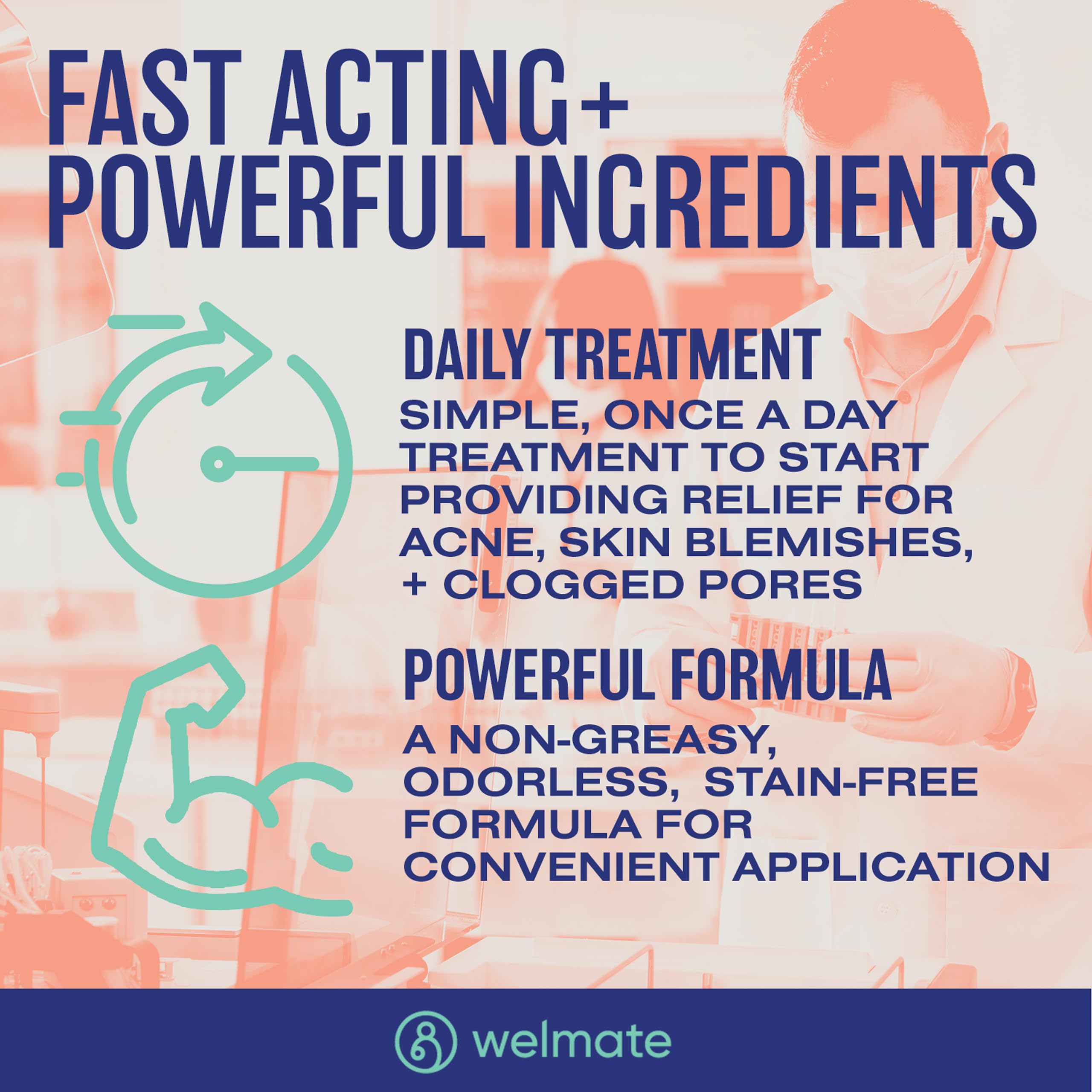WELMATE Adapalene Gel dermatologist-tested and OTC-approved product.