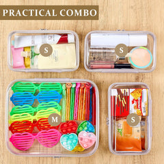 WELPIRT hard shell zipper case with secure closure for travel protection.