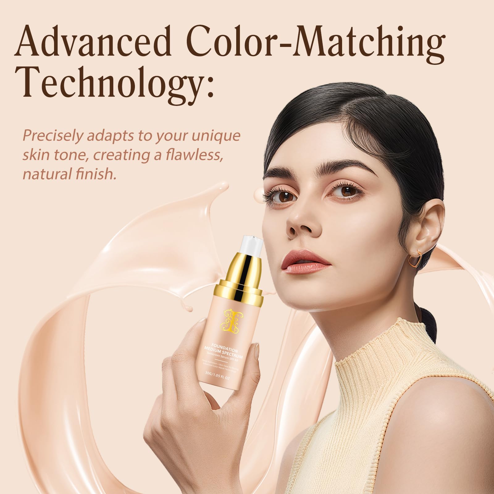 Weluno waterproof foundation during workout shows sweatproof, long-lasting coverage.