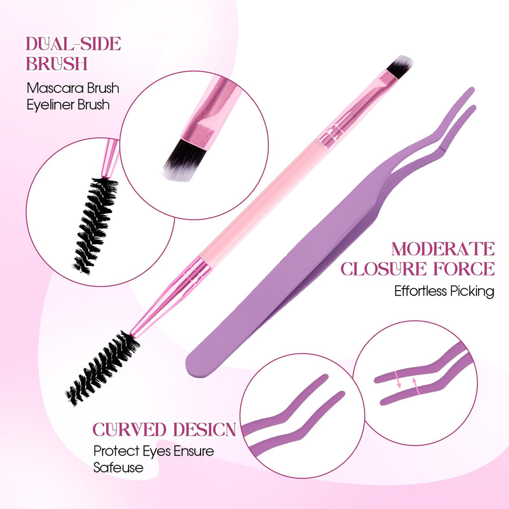 Wendy Lashes 10-18mm mixed lengths for customization