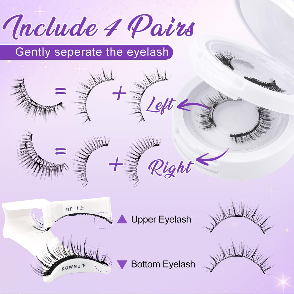 Wendy Lashes natural-look magnetic lashes for effortless daily wear