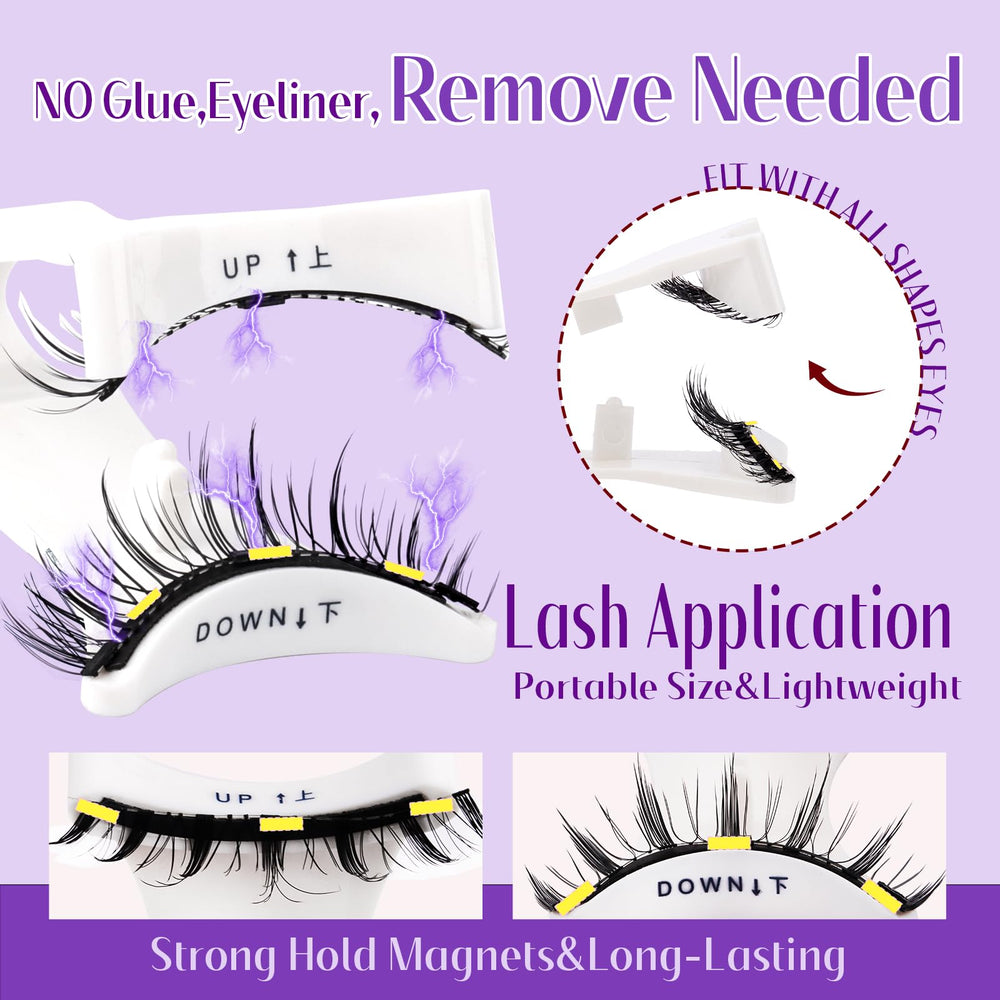 Wendy Lashes no-glue-needed magnetic lashes with secure hold