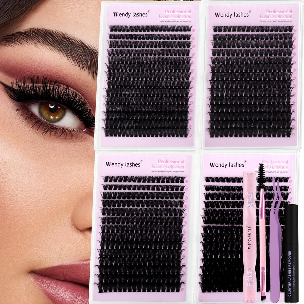 Wendy Lashes pinzas de precisión para colocación exacta.