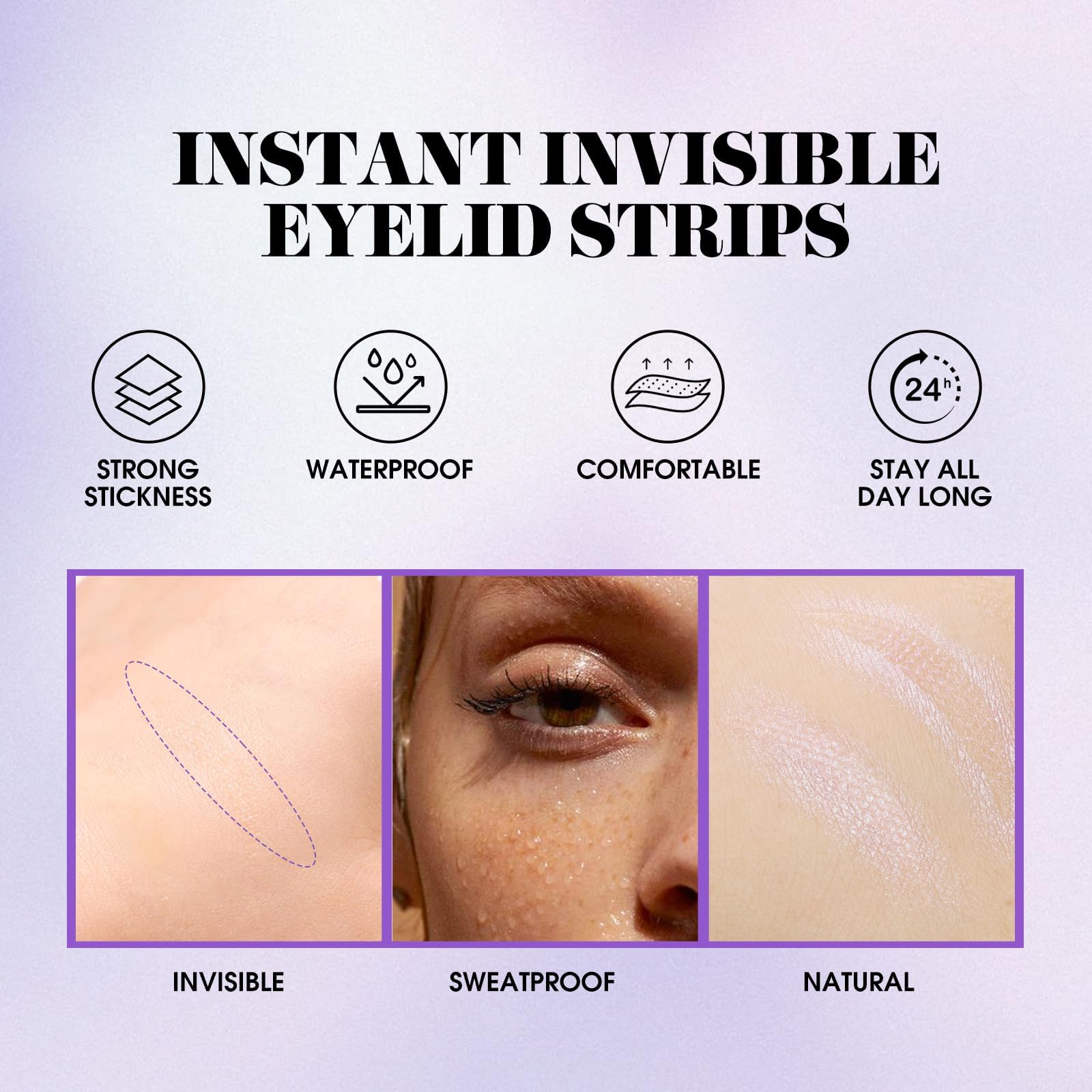 Wendy Lashes skin-friendly medical material ensures comfortable wear without irritation.