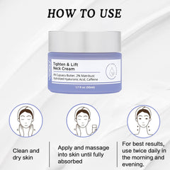 WenFeng Neck Chest Firming Effect skin swatch illustrates contour improvement.