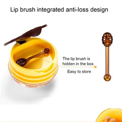 WenFeng propolis lip mask mousse application for nourishing overnight lip repair