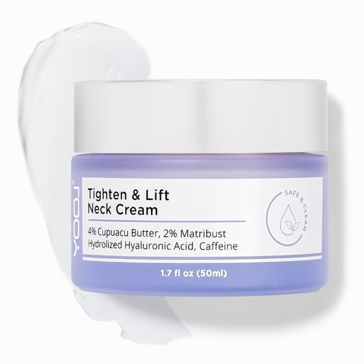WenFeng Tighten & Lift Neck Cream pump bottle close-up for targeted firming.