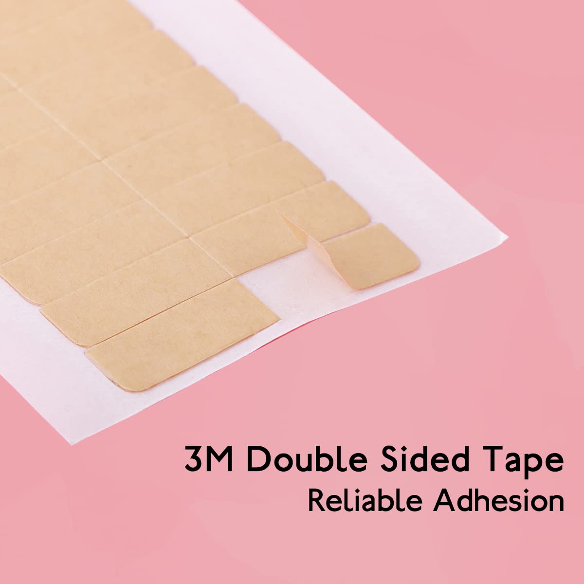 WENNALIFE application-use image demonstrates secure attachment for tape-in extensions.