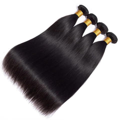 WENYAN Straight Bundles 18inch natural shine ready for a seamless look