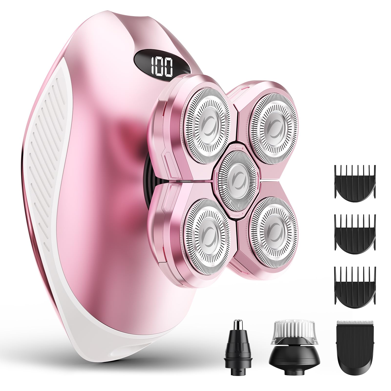 WEQOEE electric razor women front view for on-the-go grooming.