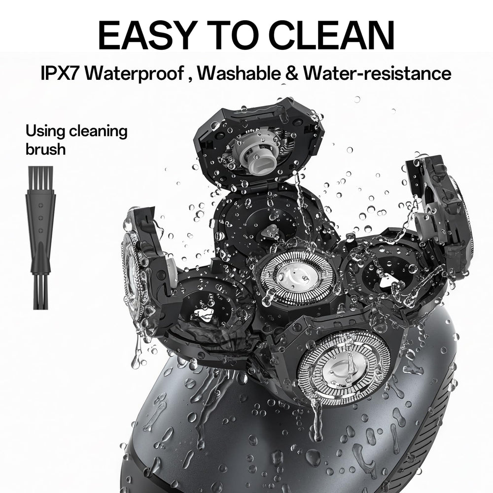 WEQOEE all-in-one shaver suitable for full-body grooming in wet or dry conditions.