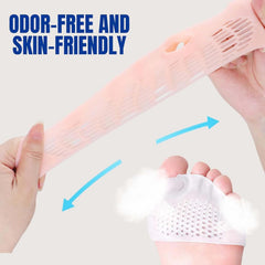 Weraeraw bunion corrector cushion supports realignment while wearing sneakers or boots.
