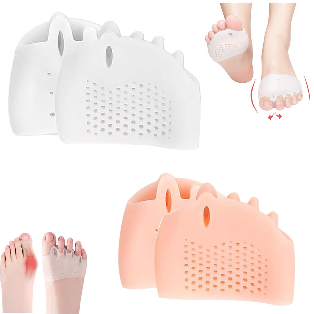 Weraeraw silicone toe separators providing bunion cushion and gentle realignment for comfortable wear.
