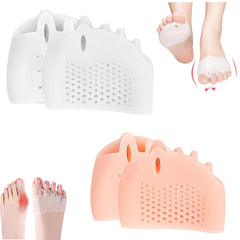 Weraeraw silicone toe separators providing bunion cushion and gentle realignment for comfortable wear.
