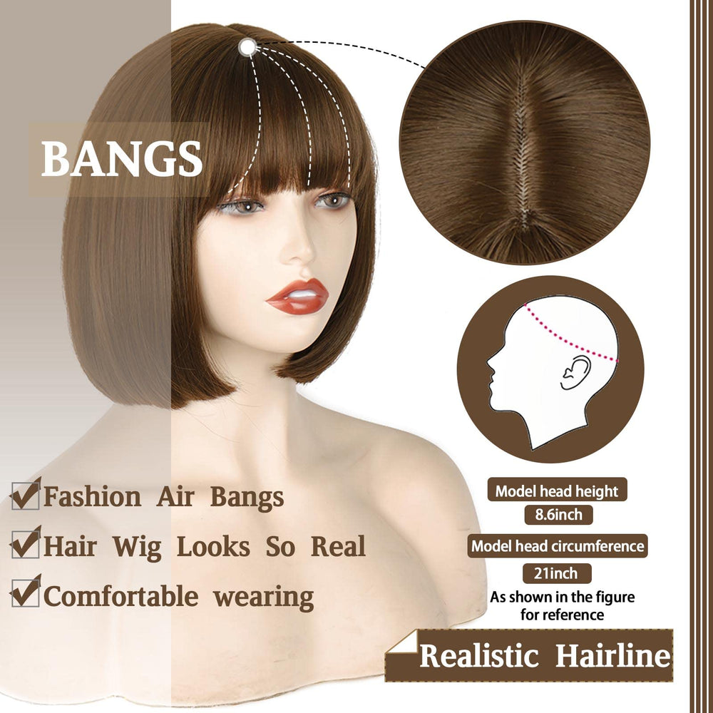 WERD Velma-inspired bob wig with bangs for cosplay or party looks