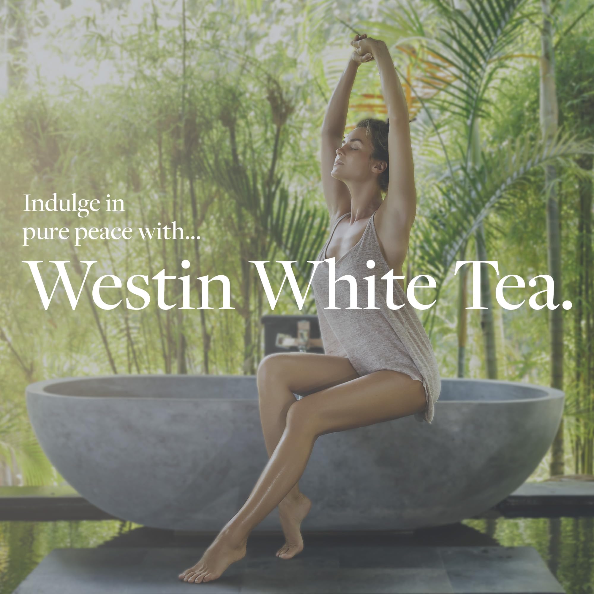 Westin White Tea Aloe pump-application demonstrates convenient, precise dispensing.