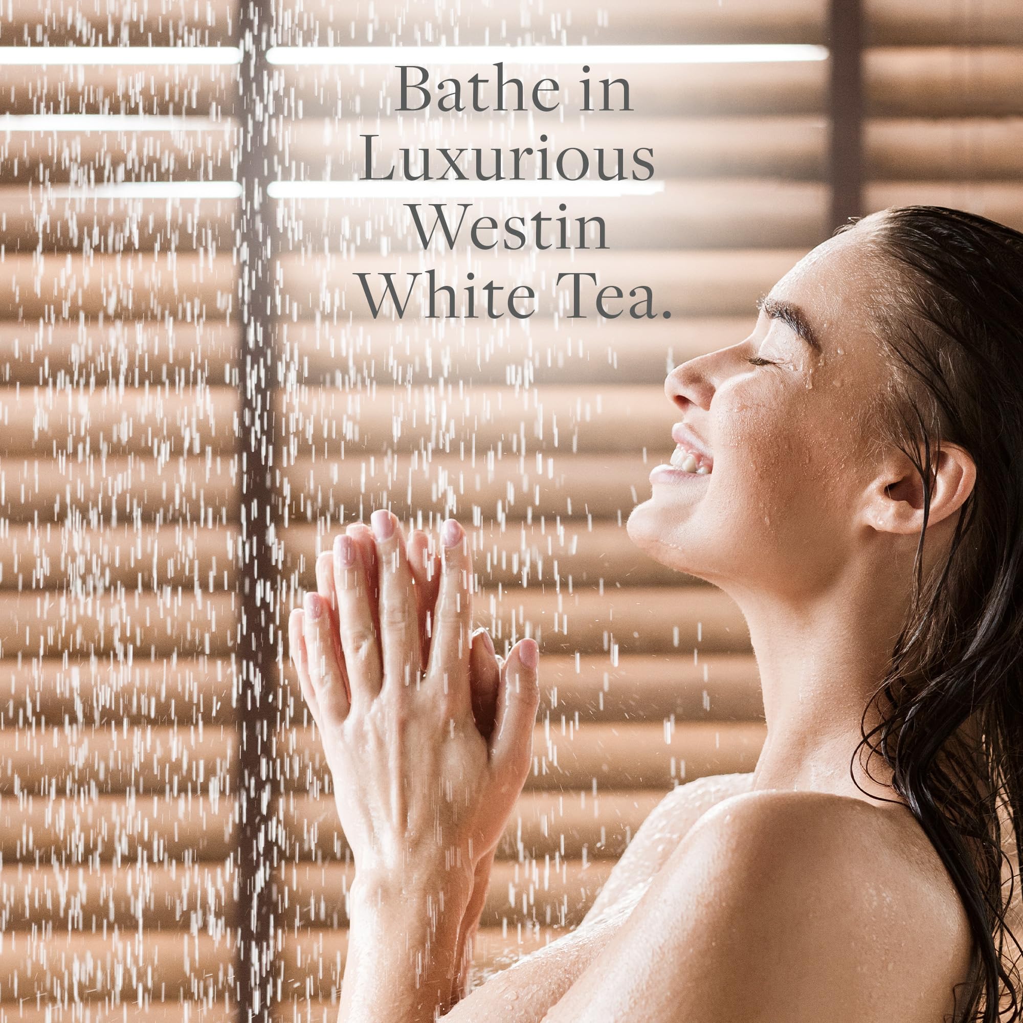 Westin White Tea Aloe Shampoo lather close-up demonstrates gentle cleansing