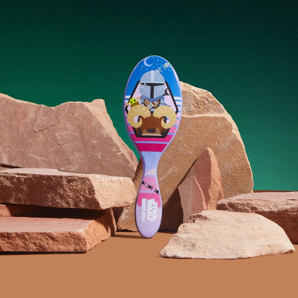 Wet Brush Disney Princess Minnie Mouse design emphasizes gentle brushing for kids