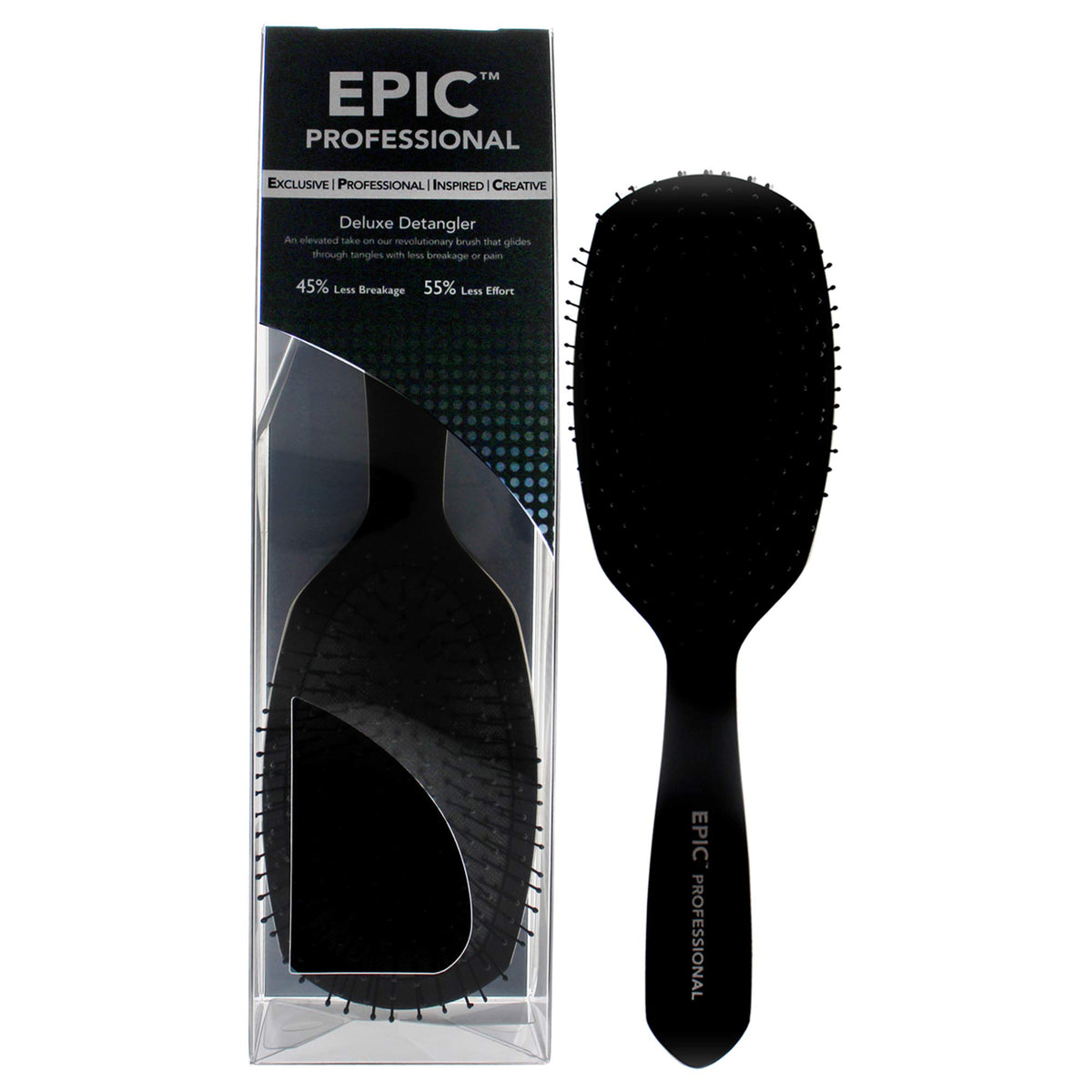 Wet Brush Epic Professional Detangler bristles closeup showing IntelliFlex glide for gentle detangling