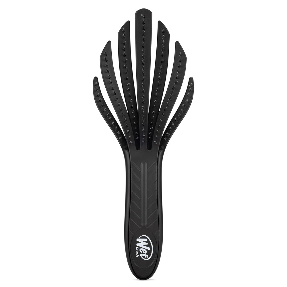 Wet Brush Go Green Curl Detangler front view for curl-friendly detangling.