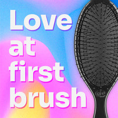 Wet Brush showing versatility for straight, curly, textured, thick, and wavy hair