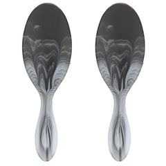 Wet Brush Original Detangler black watercolor waves closeup bristles enable gentle detangling