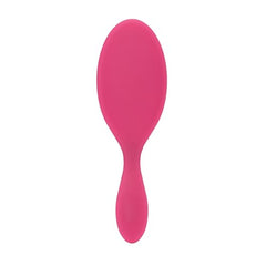 Wet Brush Original Detangler Pink Frost bristles close-up demonstrate gentle flexibility.