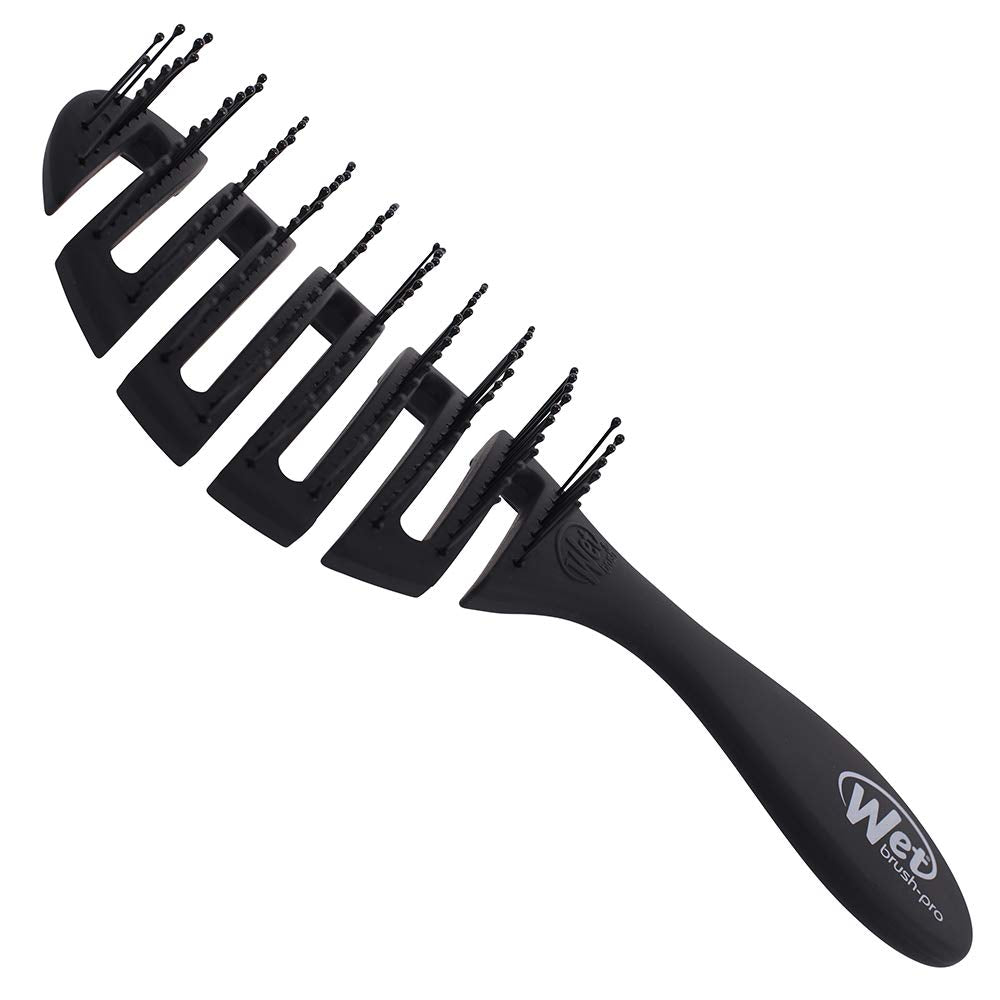Wet Brush Pro Flex Dry brush head close-up for gentle detangling on damp hair.