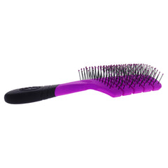 Wet Brush Pro Flex Dry Paddle Brush handle view highlights a non-slip grip for wet hair.