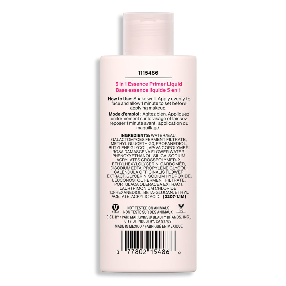 wet n wild 5in1 primer routine for radiant base