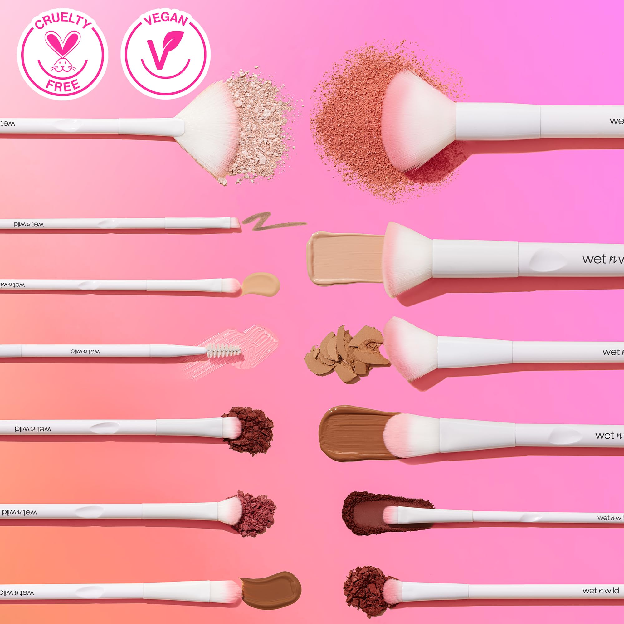 wet n wild angled brush works with cream and powder for blending
