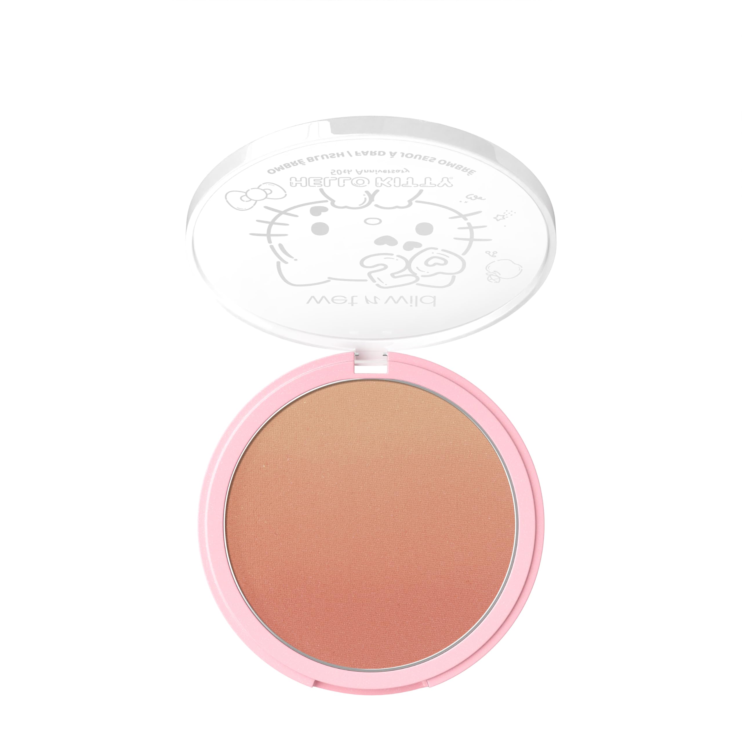 wet n wild Hello Kitty Ombre Blush, gradiente en fusión para transición suave