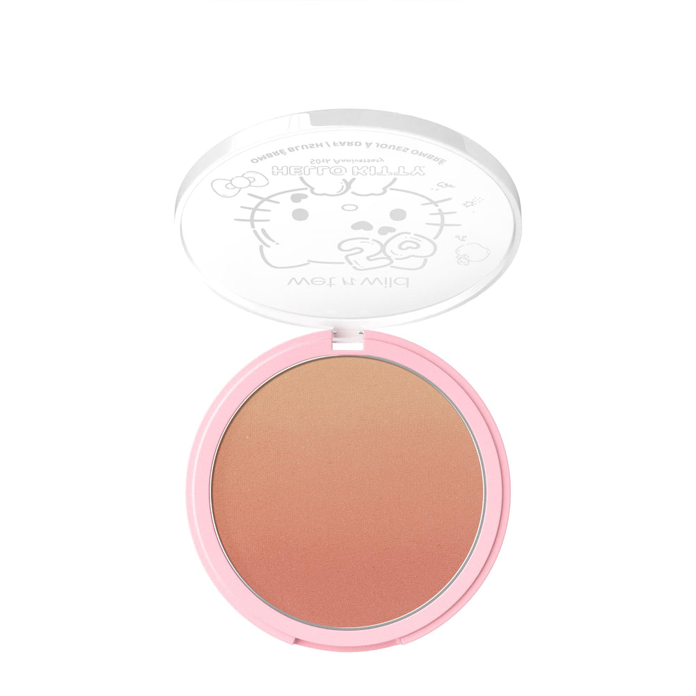 wet n wild Hello Kitty Ombre Blush, gradiente en fusión para transición suave