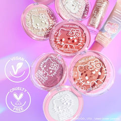 wet n wild Hello Kitty Radiance Liquid used as primer for nourished base