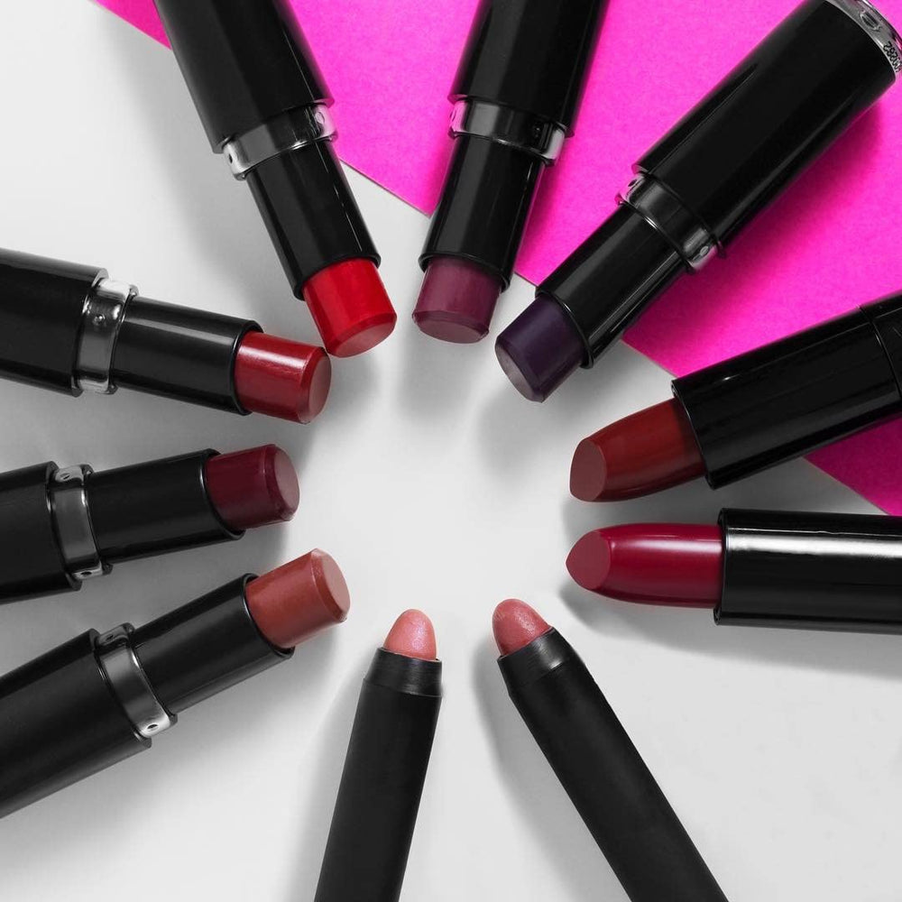 Wet n Wild ipstick Perfect Pout vegan badge confirms cruelty-free formula