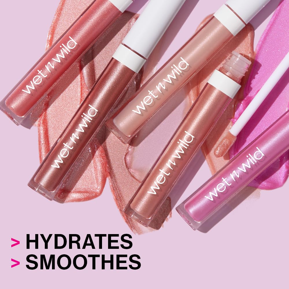 wet n wild MegaSlicks Brillo Labial Sol Brillo para conjuntos nocturnos