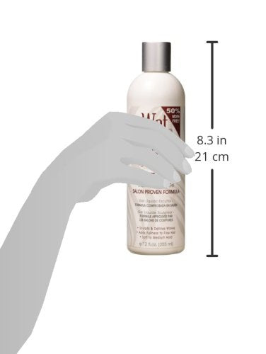 Wet-n-Wavy Wet Gel sculpting hold showing defined curls and waves