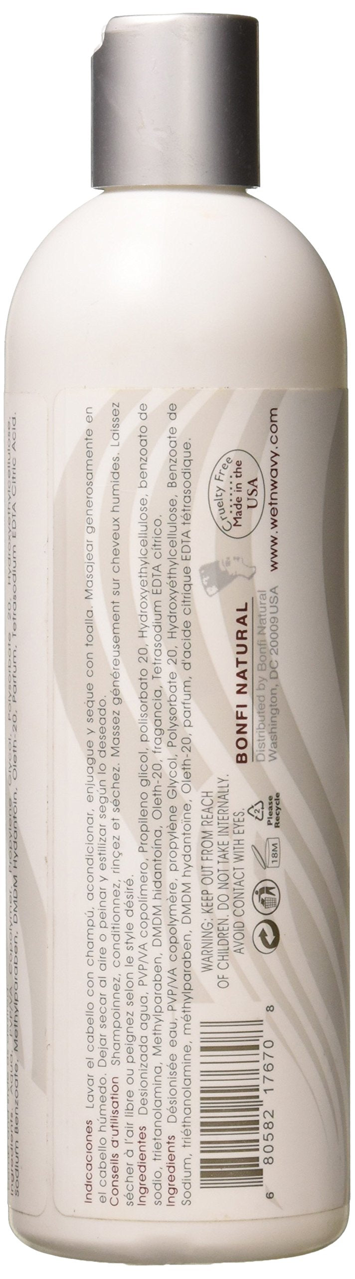 Wet-n-Wavy Wet Gel defines natural hair waves with lightweight hold