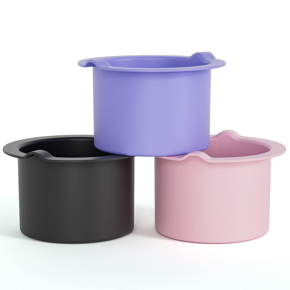 wewax silicone wax bowl dimensions show 9cm diameter for compact, efficient fit.