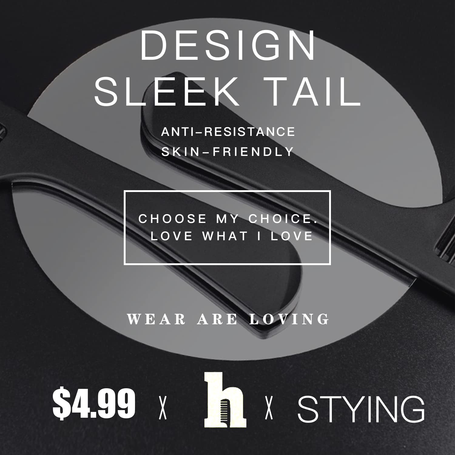 WEXNECOWKZ ergonomic-handle design improves control during detangling and shaping.