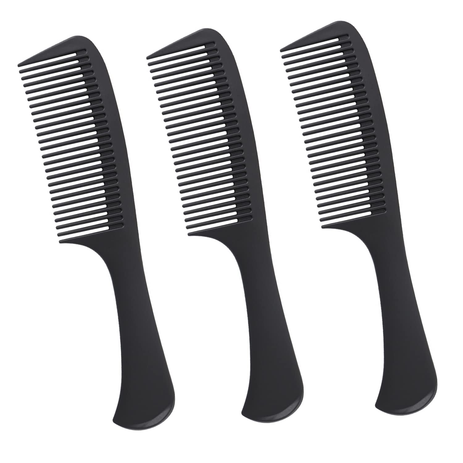 WEXNECOWKZ wide-tooth comb detangling large teeth for curly and wet hair.