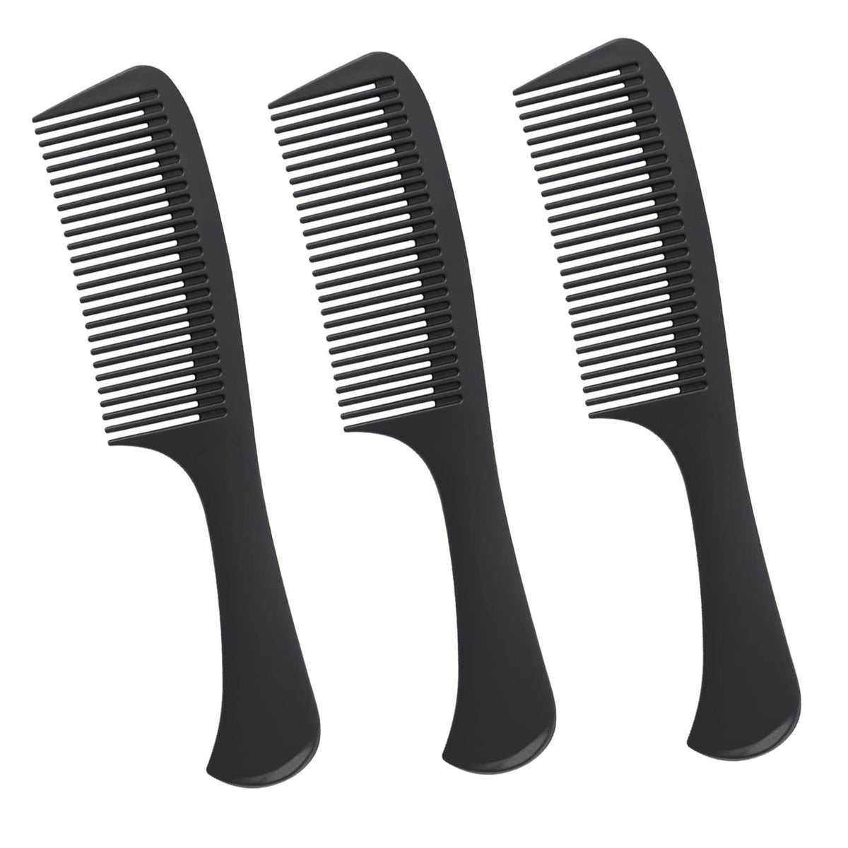 WEXNECOWKZ wide-tooth comb detangling large teeth for curly and wet hair.